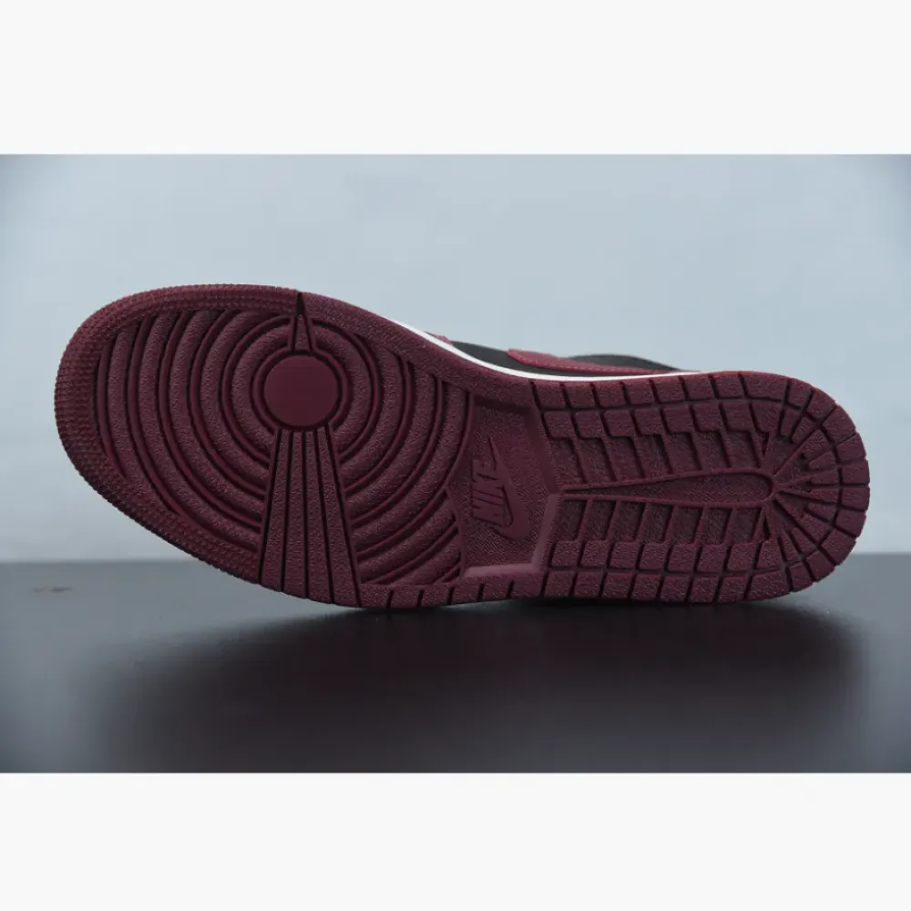 Air Jordan 1 Low Maroon Black  DB6491-600