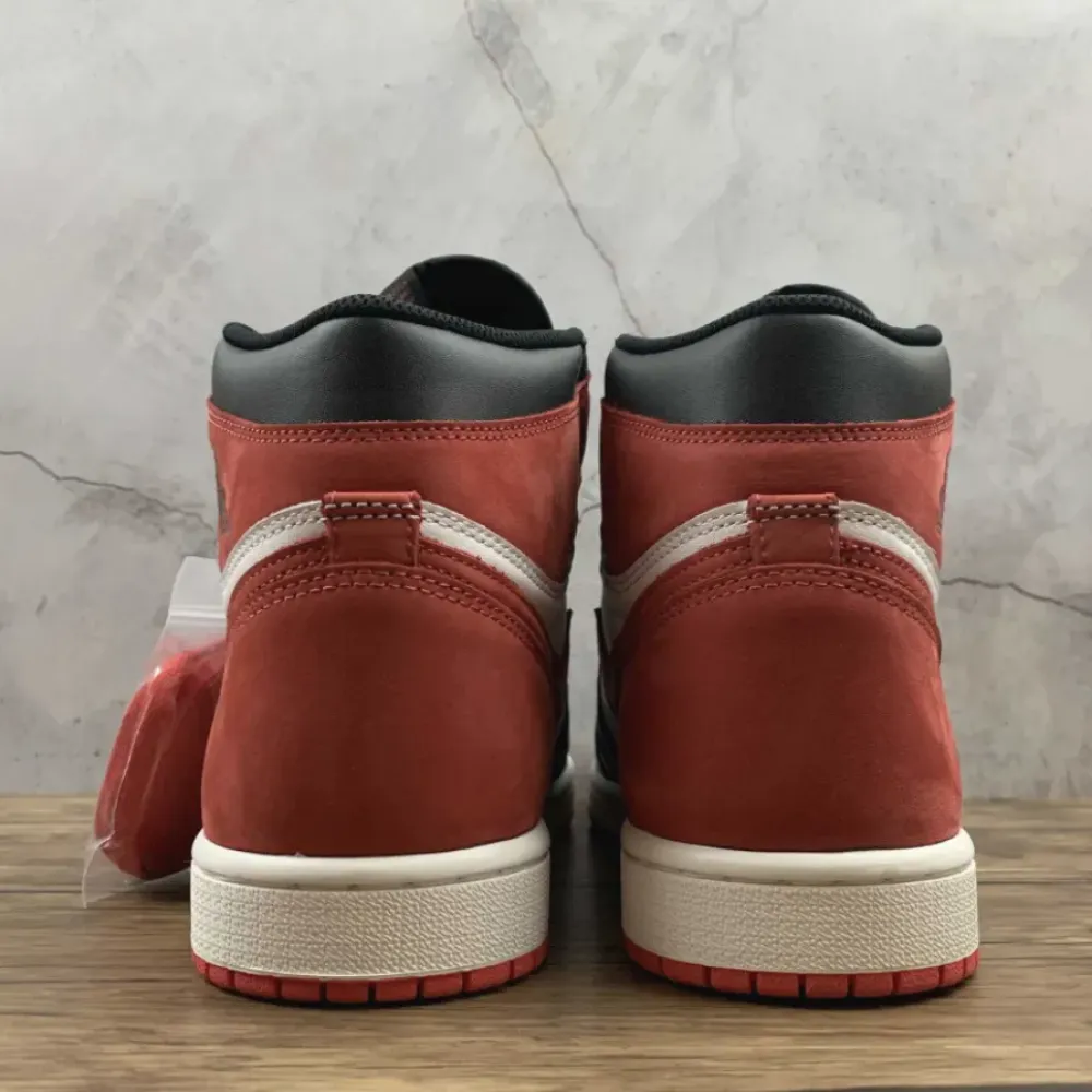 Air Jordan 1 Retro High OG “6 Rings” Summit White/Track Red-Black  555088-112