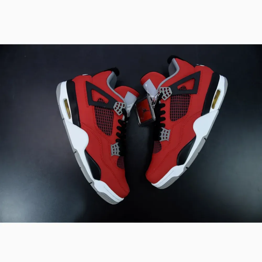 Air Jordan 4 “Toro” Fire Red/White-Black-Cement Grey 308497-603