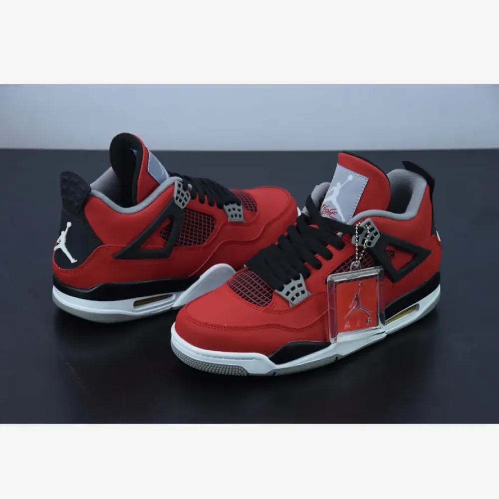 Air Jordan 4 “Toro” Fire Red/White-Black-Cement Grey 308497-603