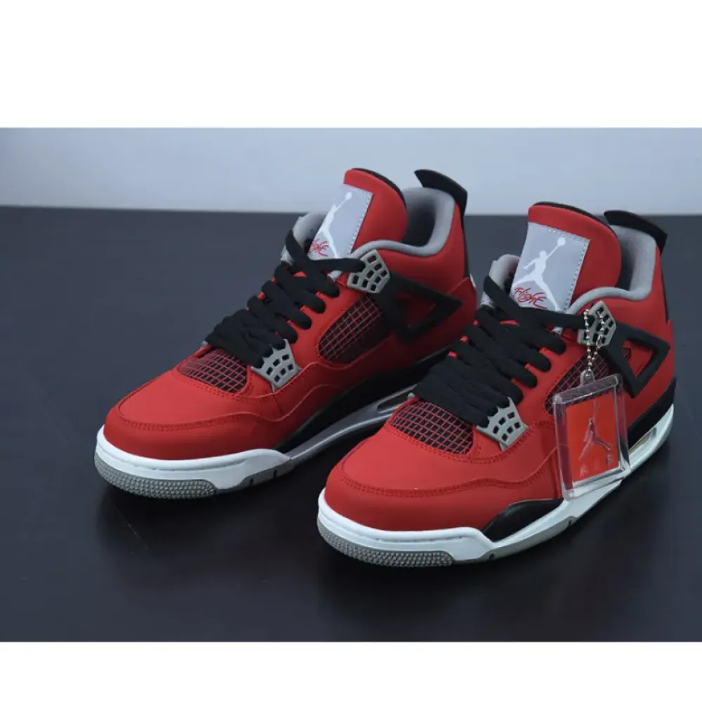 Air Jordan 4 “Toro” Fire Red/White-Black-Cement Grey 308497-603