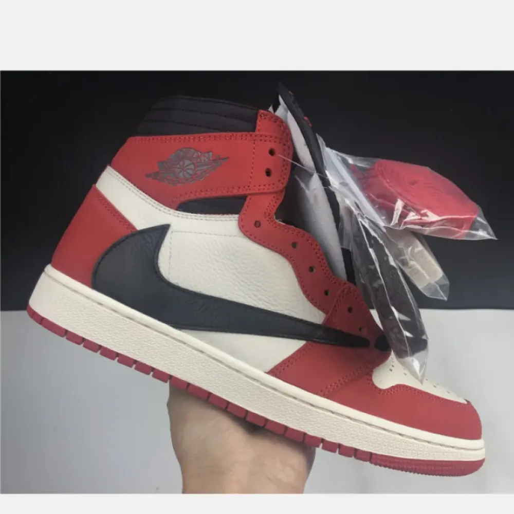 Travis Scott x Air Jordan 1 High OG “Chicago” Red White