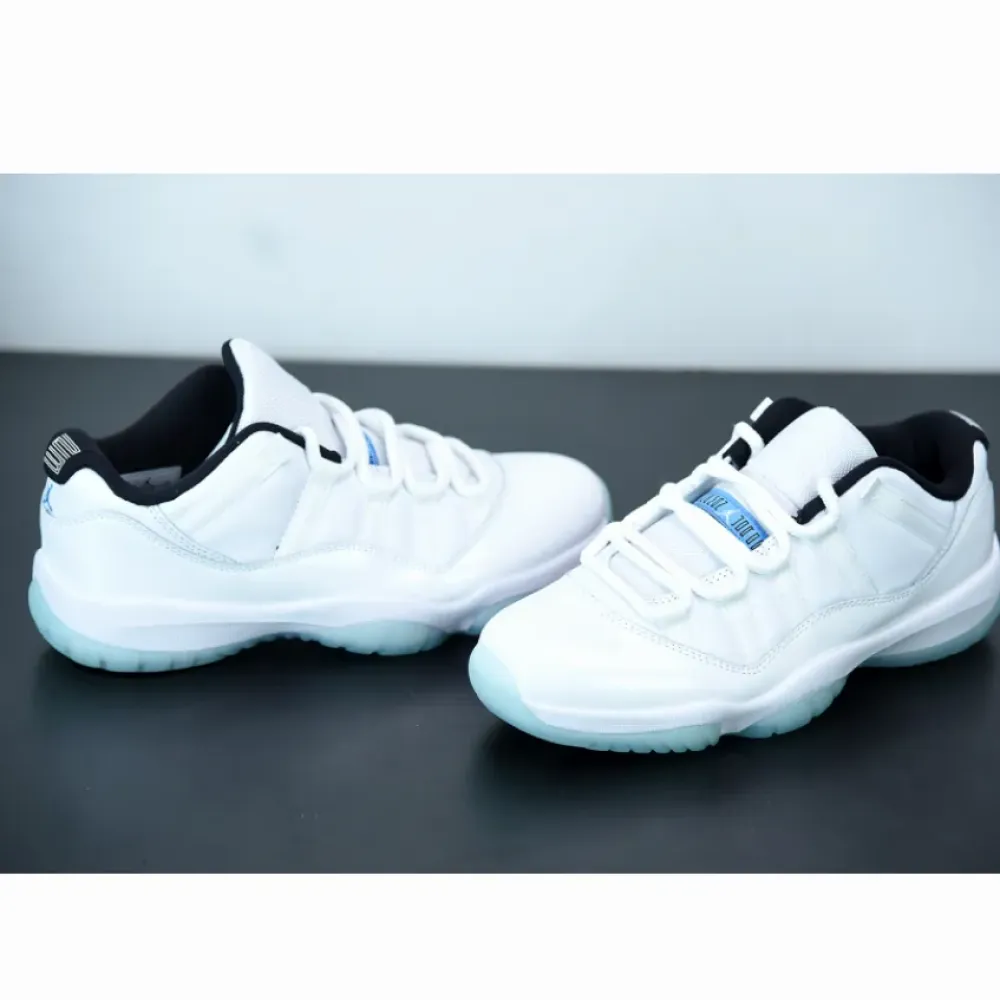 Air Jordan 11 Low “Legend Blue” White/Black-Legend Blue  AV2187-117