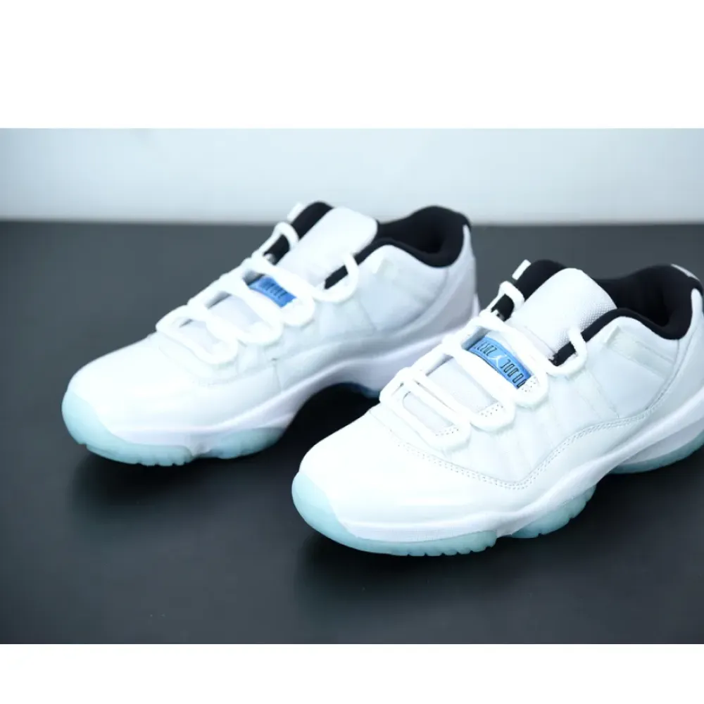 Air Jordan 11 Low “Legend Blue” White/Black-Legend Blue  AV2187-117