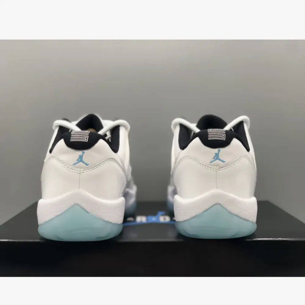 Air Jordan 11 Low “Legend Blue” White/Black-Legend Blue  AV2187-117