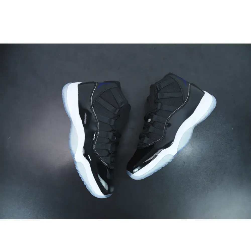 Air Jordan 11 “Space Jam” Black/Dark Concord-White  378037-003