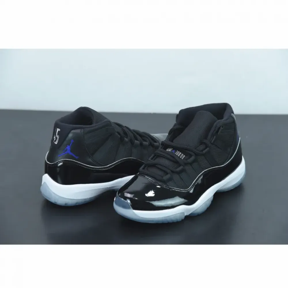 Air Jordan 11 “Space Jam” Black/Dark Concord-White  378037-003