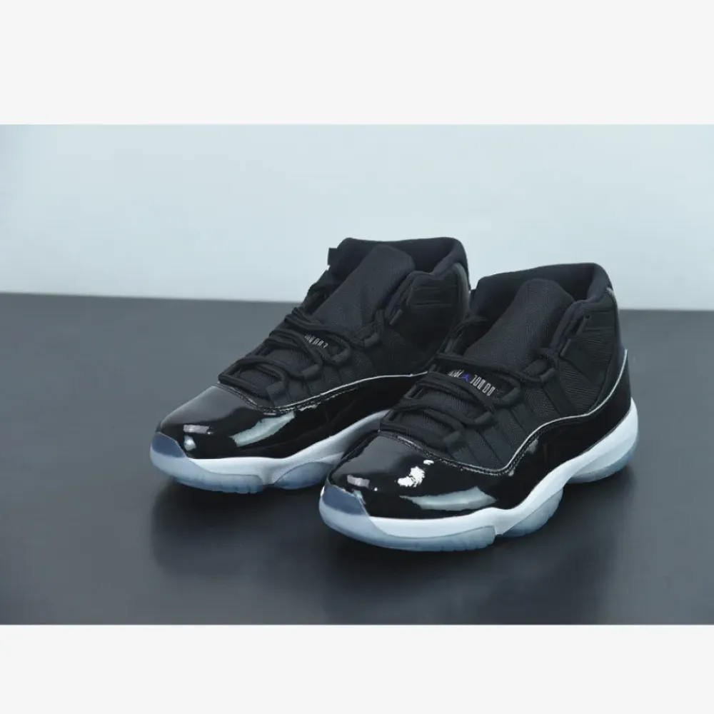 Air Jordan 11 “Space Jam” Black/Dark Concord-White  378037-003