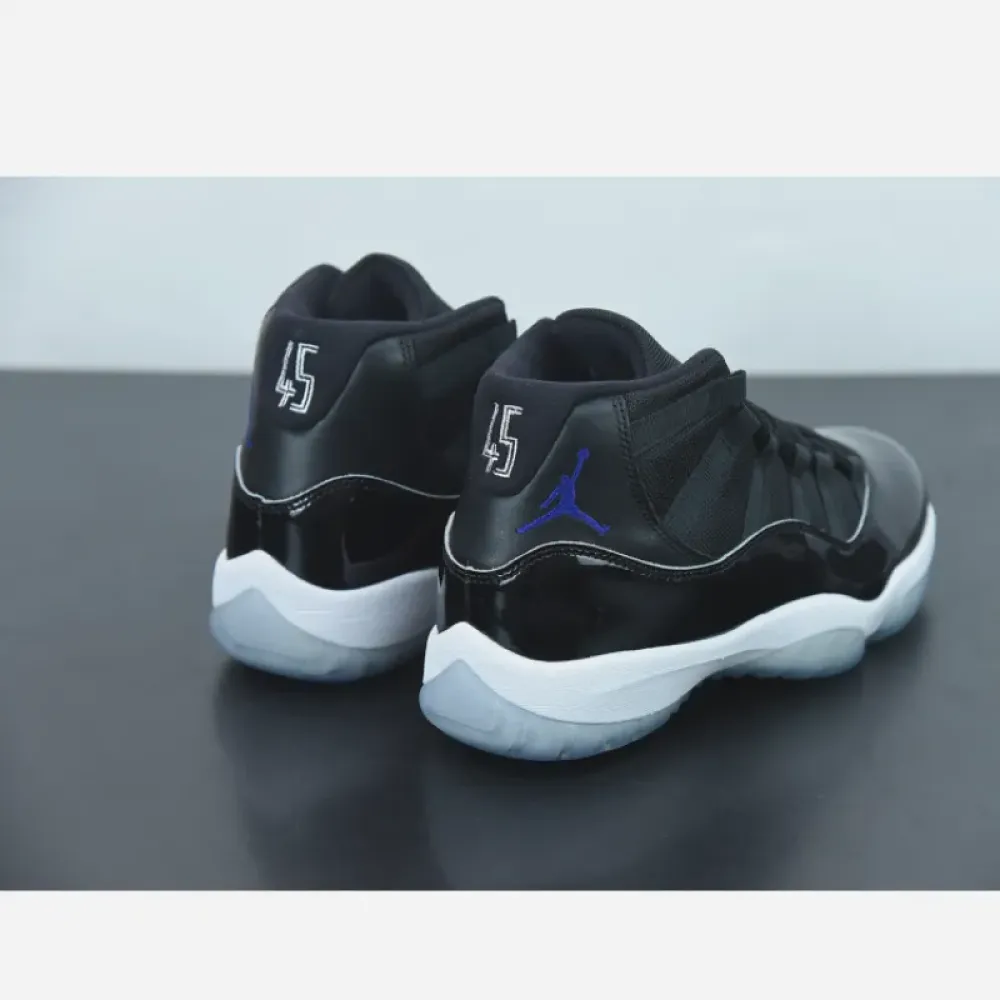 Air Jordan 11 “Space Jam” Black/Dark Concord-White  378037-003