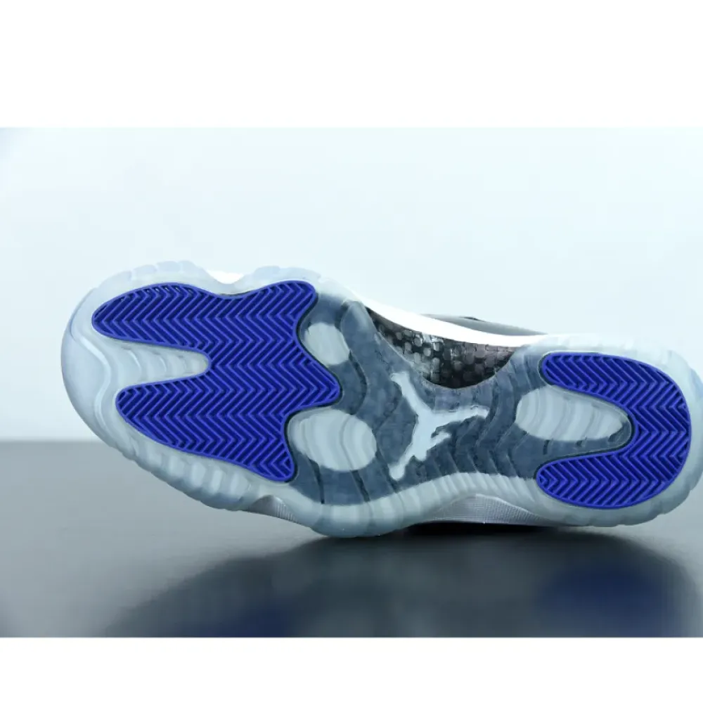 Air Jordan 11 “Space Jam” Black/Dark Concord-White  378037-003