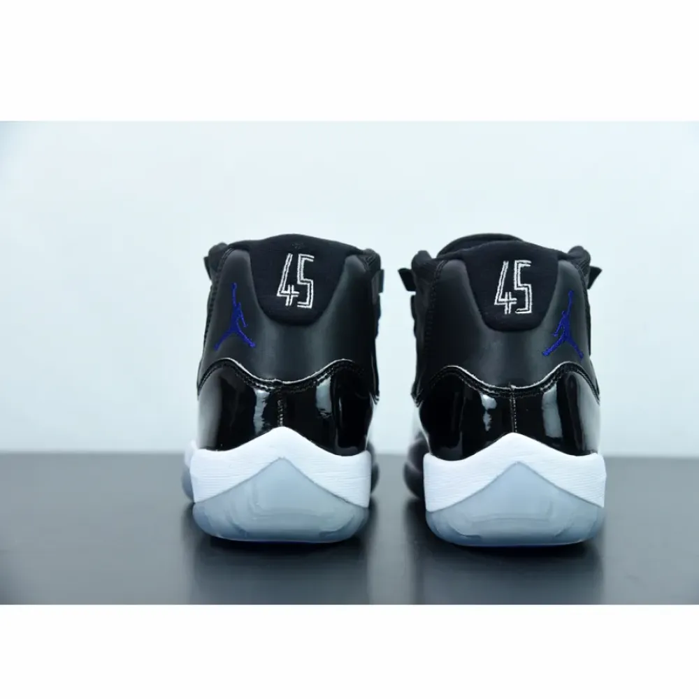 Air Jordan 11 “Space Jam” Black/Dark Concord-White  378037-003