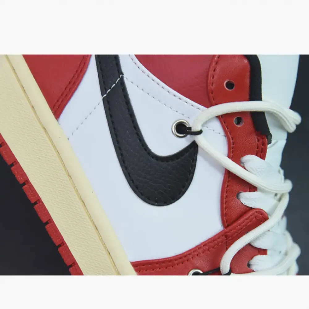 Custom Air Jordan 1 Low ‘Chicago’ Red White