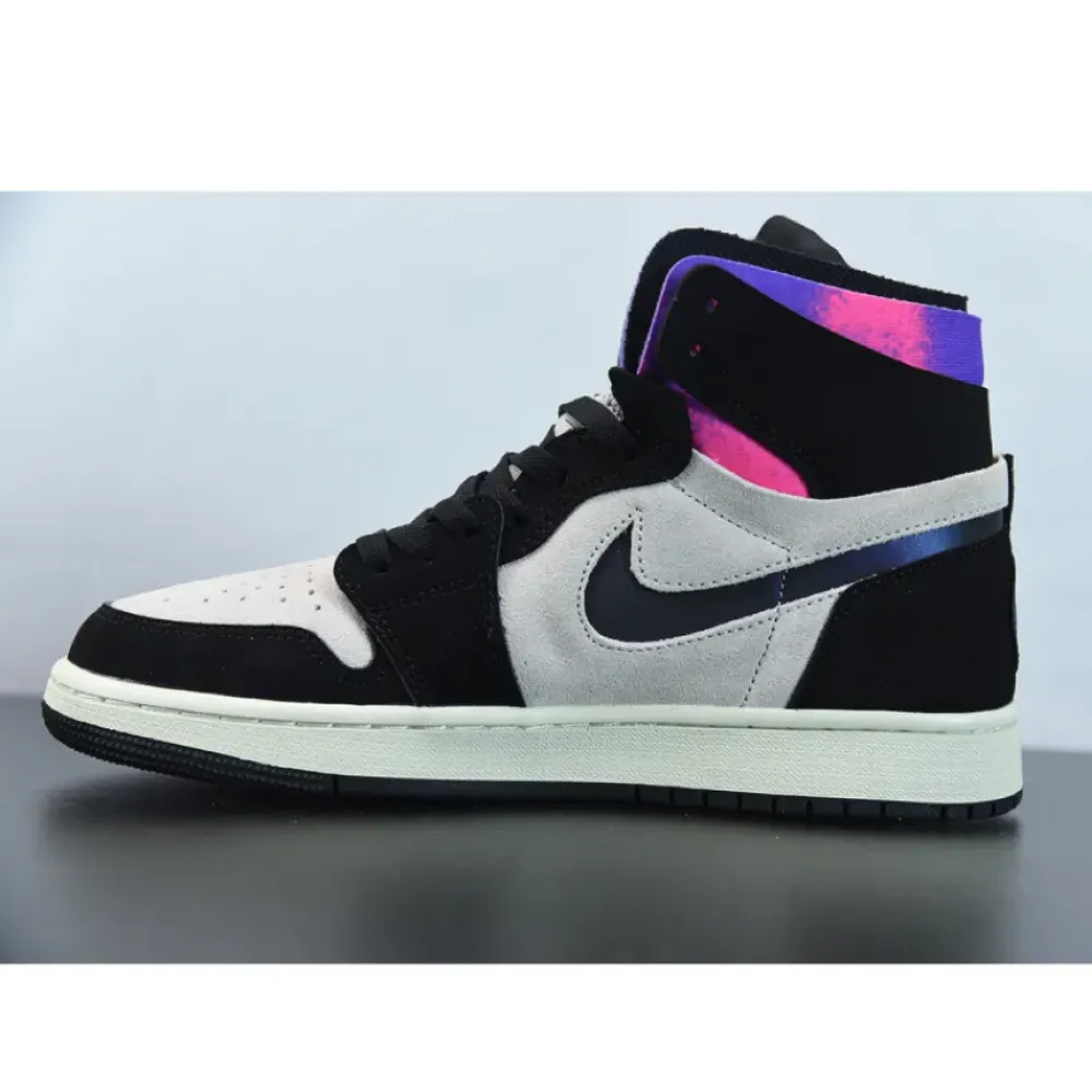 Air Jordan 1 Zoom Comfort “PSG” White/Psychic Purple-Hyper Pink-Black DB3610-105