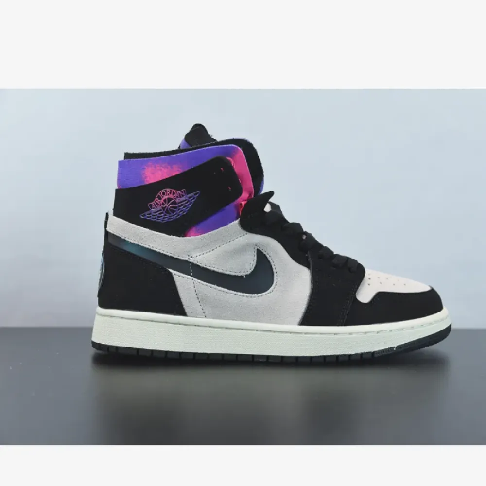 Air Jordan 1 Zoom Comfort “PSG” White/Psychic Purple-Hyper Pink-Black DB3610-105