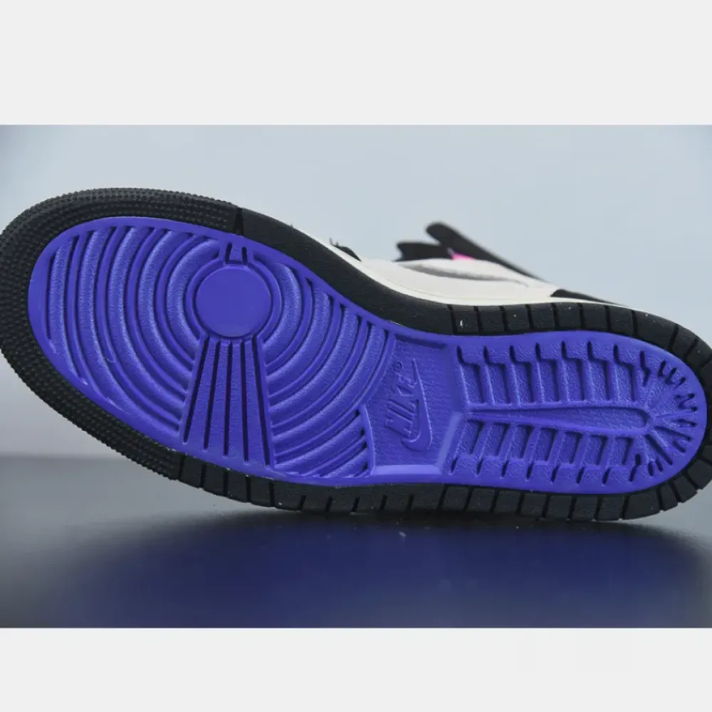 Air Jordan 1 Zoom Comfort “PSG” White/Psychic Purple-Hyper Pink-Black DB3610-105