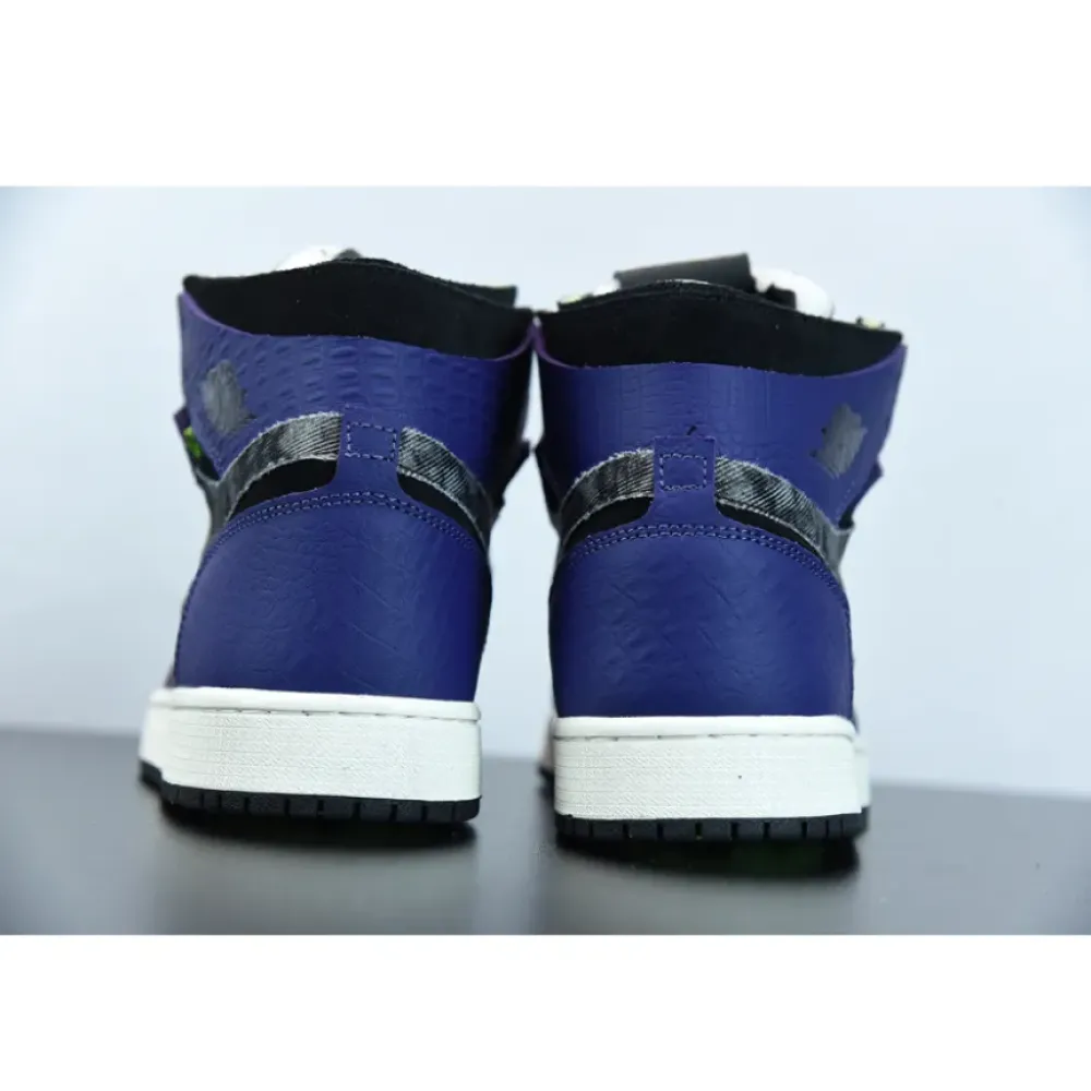 Air Jordan 1 Zoom Comfort “Bayou Boys” New Orchid/Lime Blast-Black DC2133-500