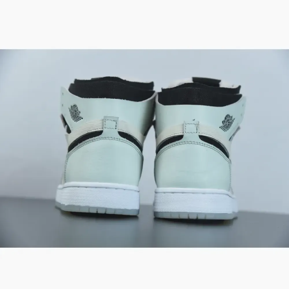 Air Jordan 1 Zoom Comfort “Easter” White/Grey Heather-Olive Aura-Khaki CT0979-101