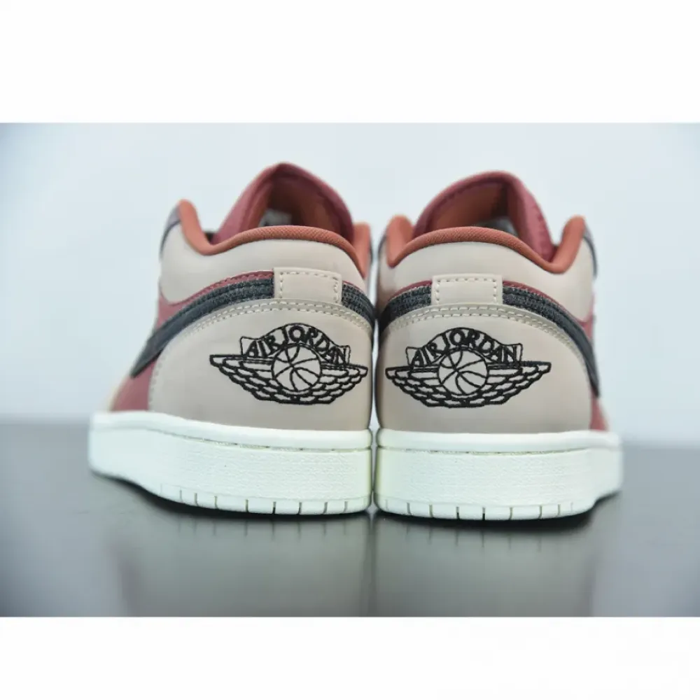 Air Jordan 1 Low GS Canyon Rust/Black-Purple Smoke  DC0774-602