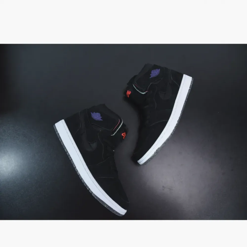 Air Jordan 1 Zoom Comfort Black/Court Purple  CT0978-005