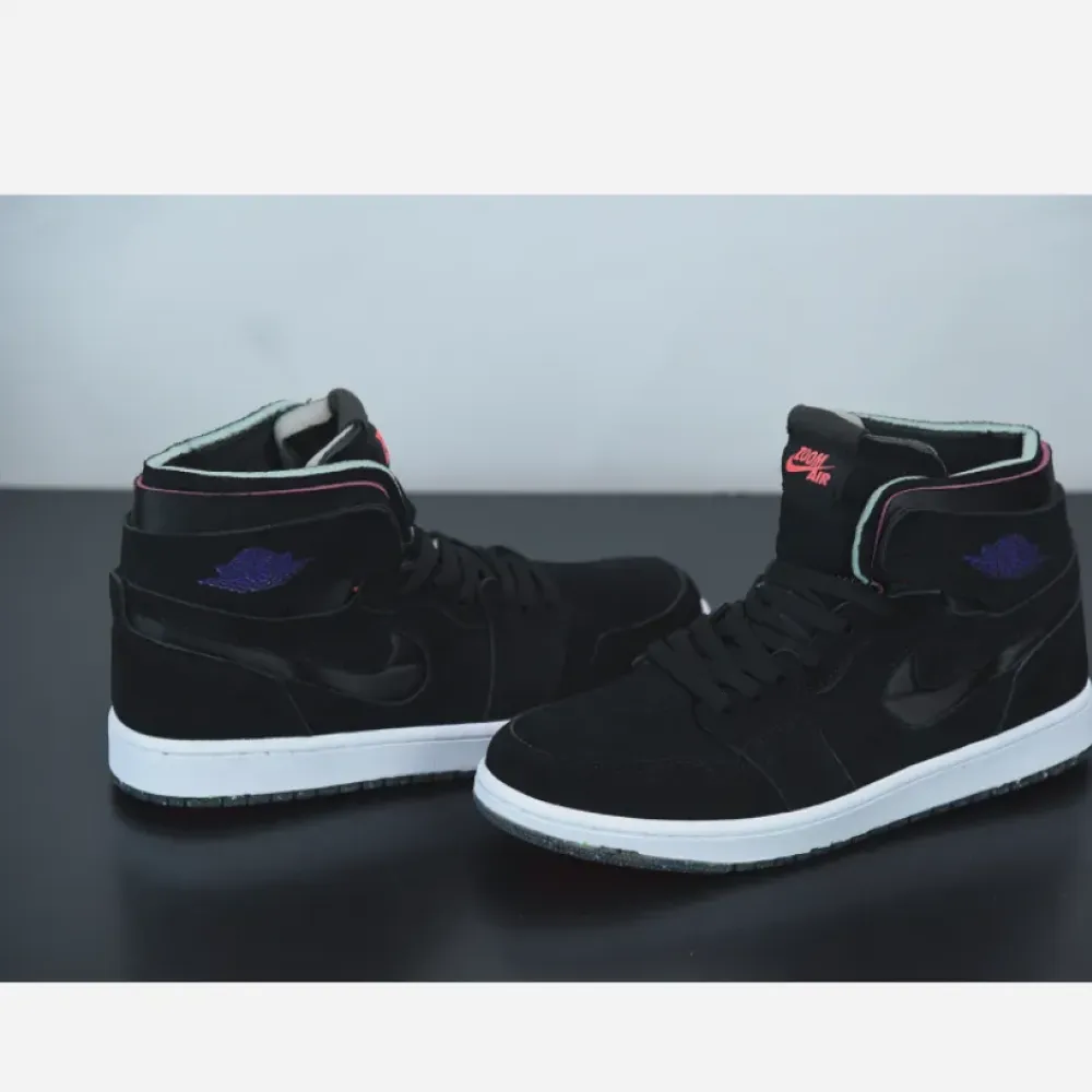 Air Jordan 1 Zoom Comfort Black/Court Purple  CT0978-005