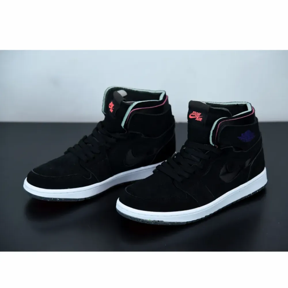 Air Jordan 1 Zoom Comfort Black/Court Purple  CT0978-005