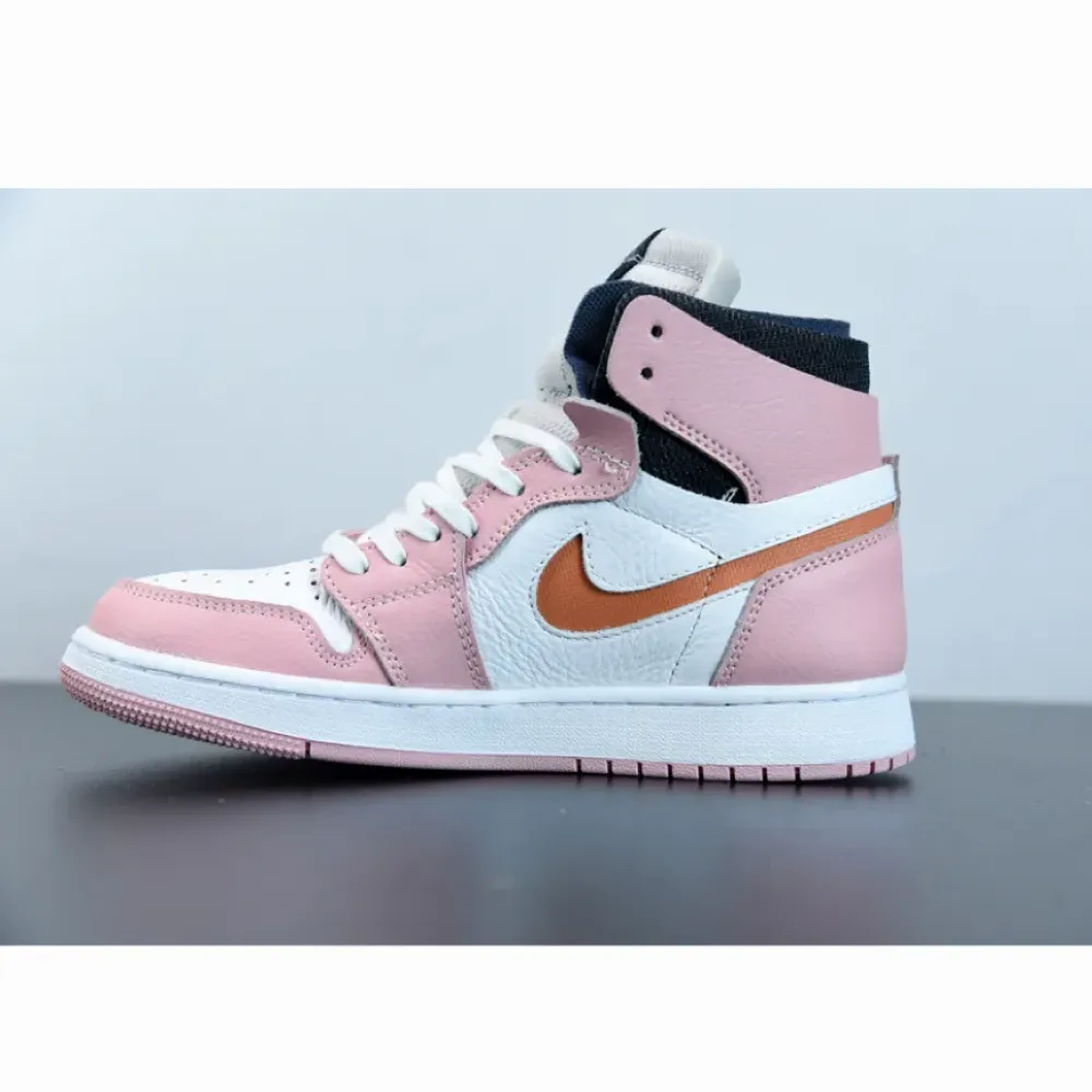 Air Jordan 1 Zoom Comfort Pink Glaze/Cactus Flower-White  CT0979-601