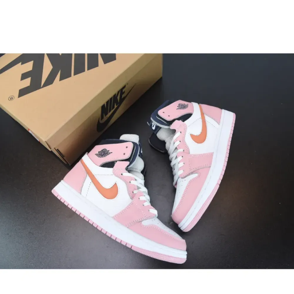 Air Jordan 1 Zoom Comfort Pink Glaze/Cactus Flower-White  CT0979-601