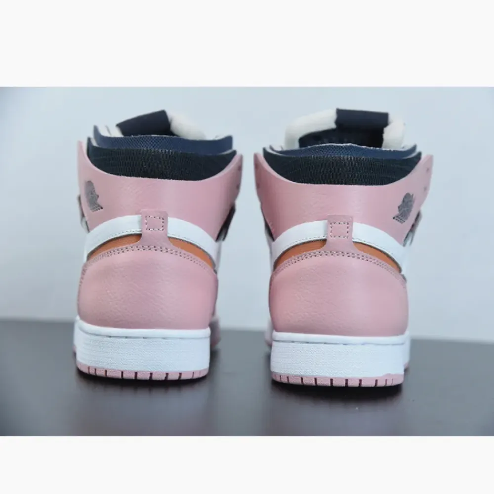 Air Jordan 1 Zoom Comfort Pink Glaze/Cactus Flower-White  CT0979-601