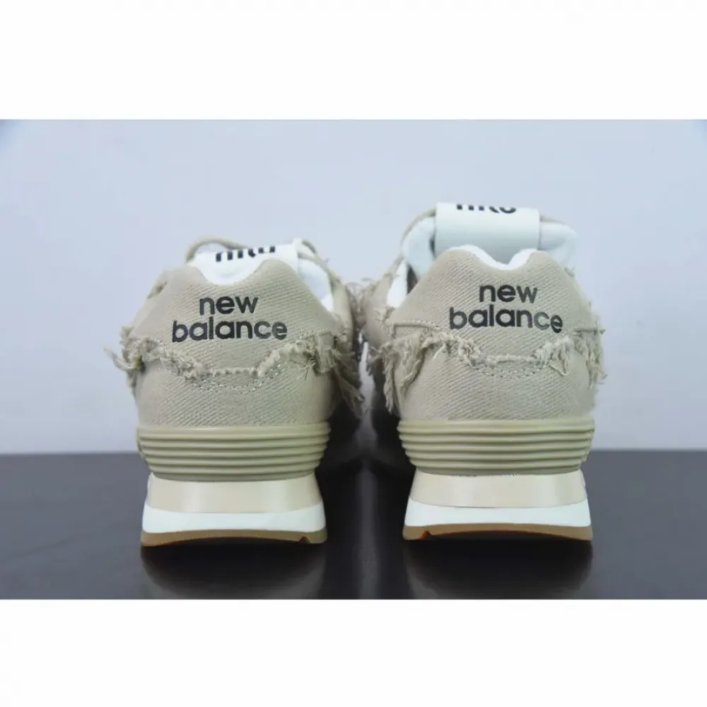 Miu Miu x New Balance 574 Khaki