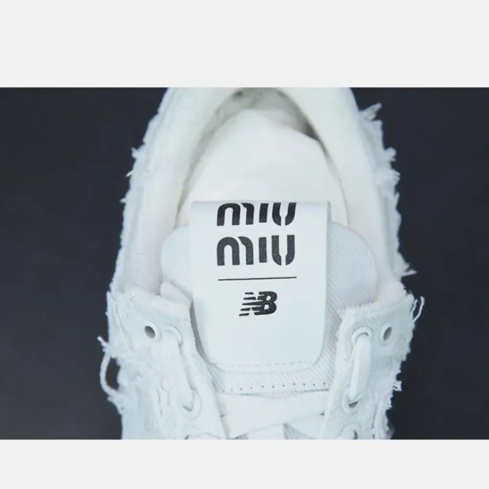 Miu Miu x New Balance 574 White