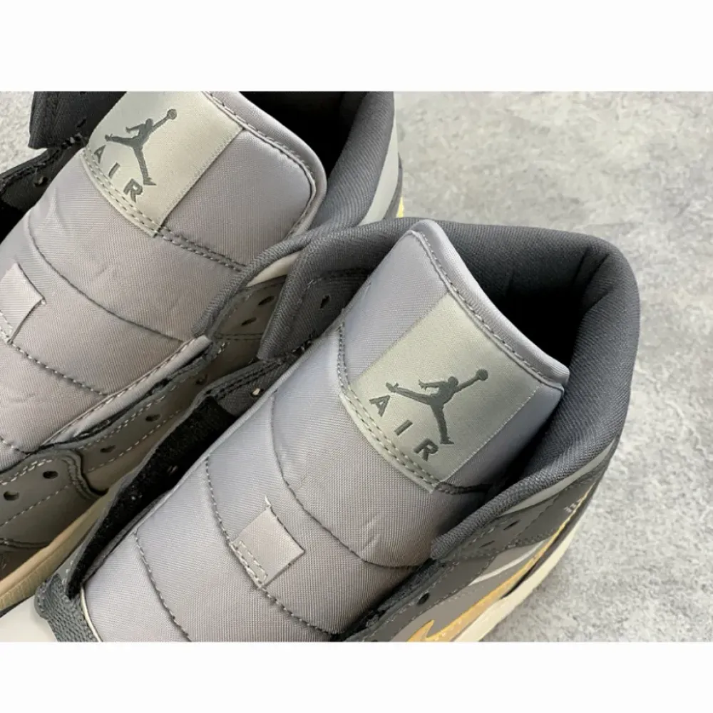 Air Jordan 1 Mid Light Grey/Dark Grey  BQ6472-020