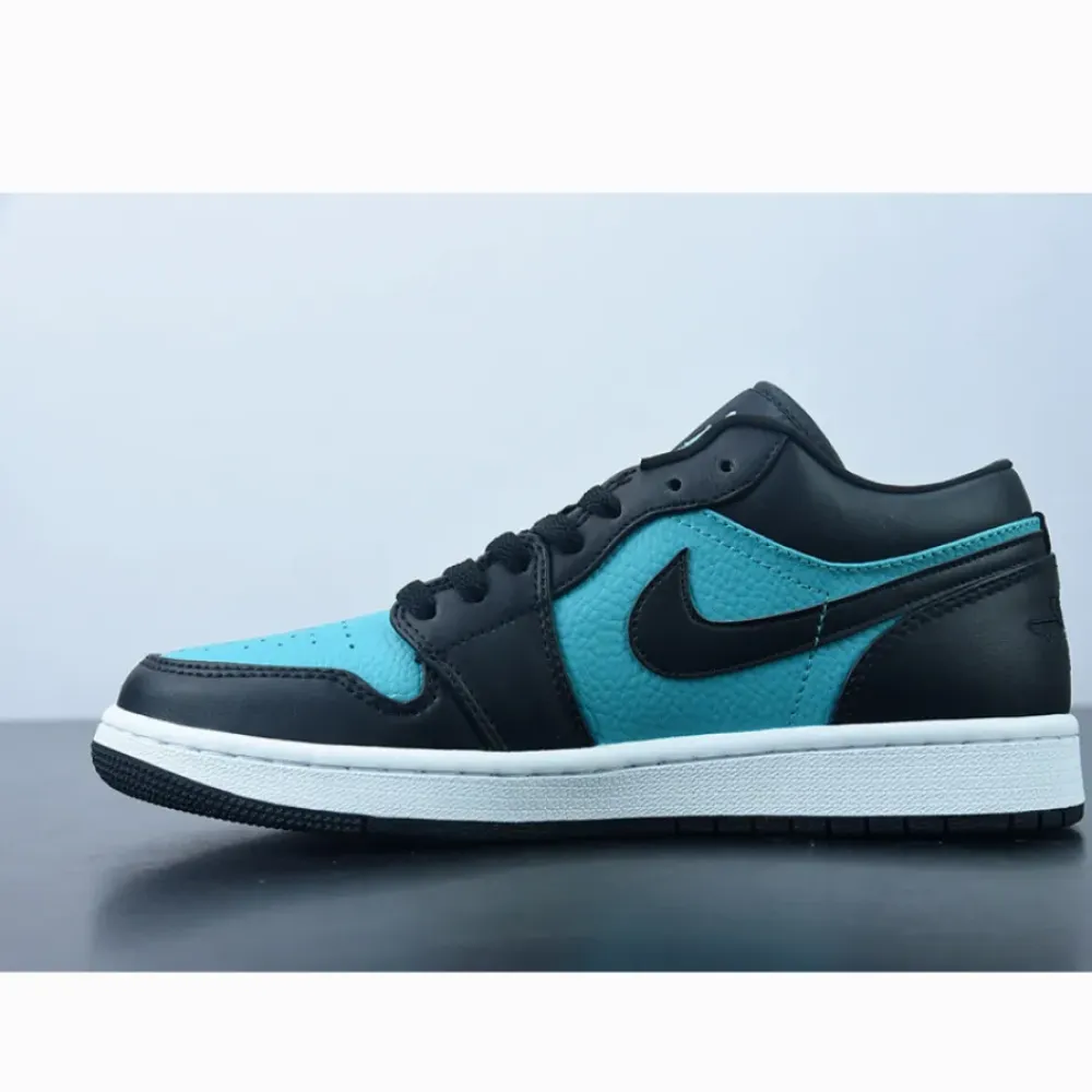 Air Jordan 1 Low Black/Blue  553558-026