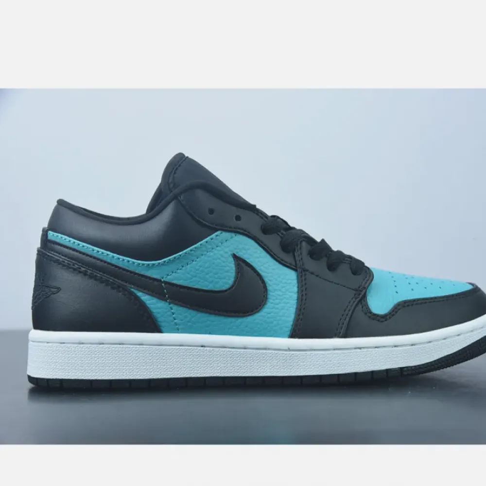 Air Jordan 1 Low Black/Blue  553558-026