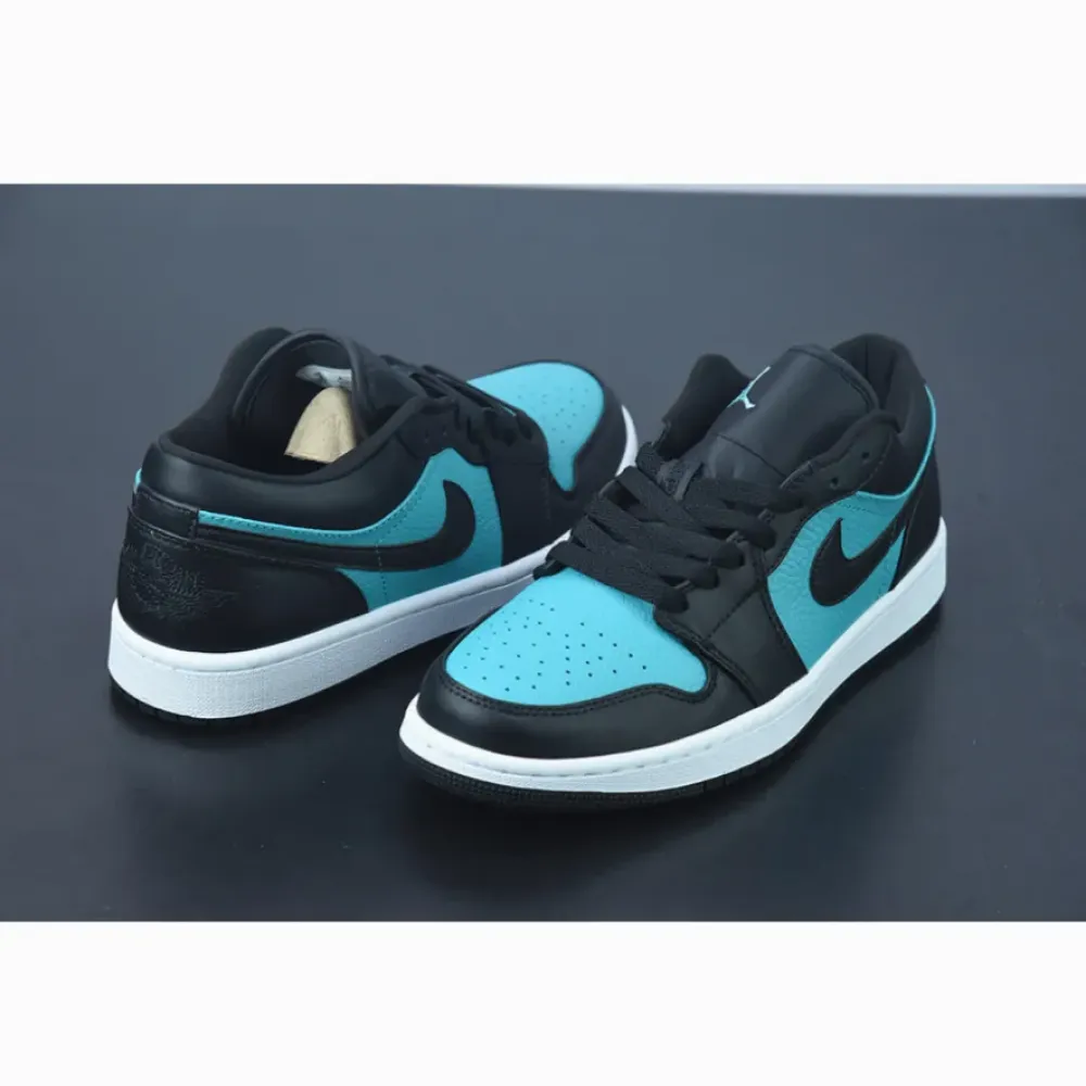 Air Jordan 1 Low Black/Blue  553558-026