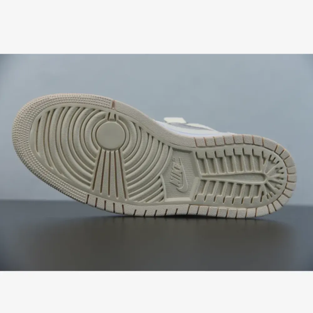 Air Jordan 1 Zoom CMFT Pearl White/Light Voltage Yellow  CT0979-107