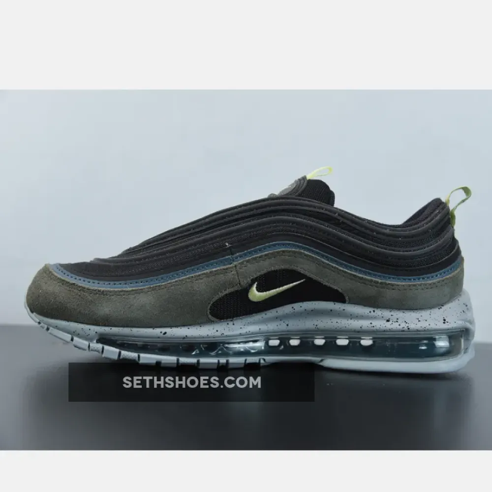 Nike Air Max 97 Newsprint/Limelight/Black/Ash Green  DB4611-001
