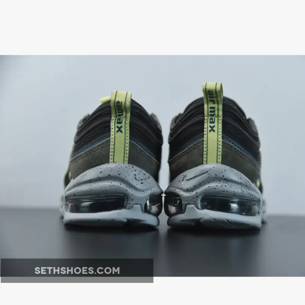 Nike Air Max 97 Newsprint/Limelight/Black/Ash Green  DB4611-001