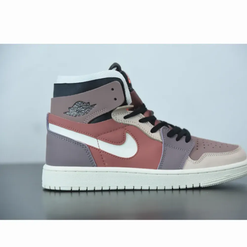 Air Jordan 1 Zoom Comfort Canyon Rust/Sail-Purple Smoke  CT0979-602