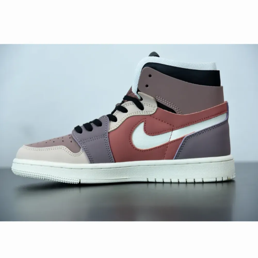 Air Jordan 1 Zoom Comfort Canyon Rust/Sail-Purple Smoke  CT0979-602