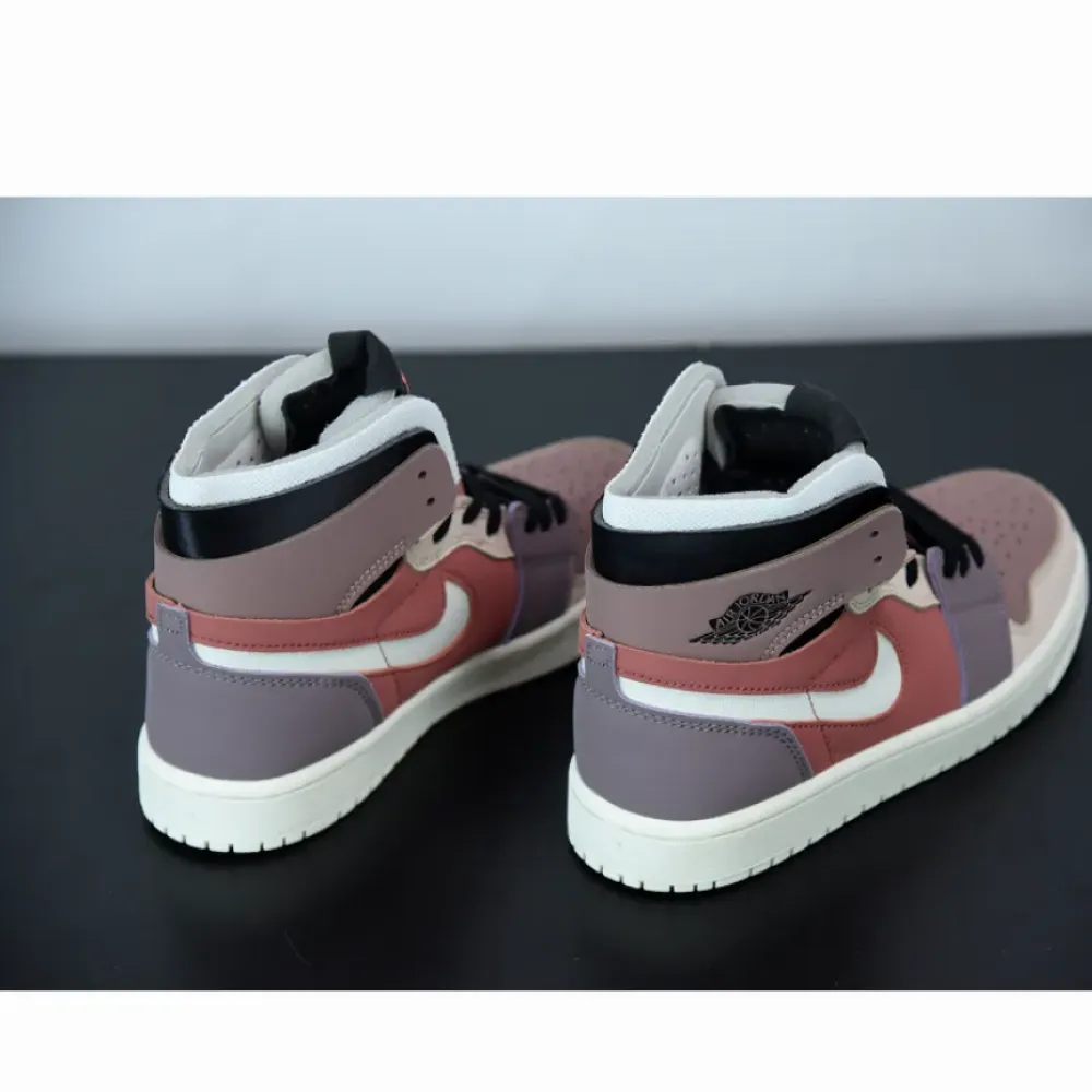 Air Jordan 1 Zoom Comfort Canyon Rust/Sail-Purple Smoke  CT0979-602