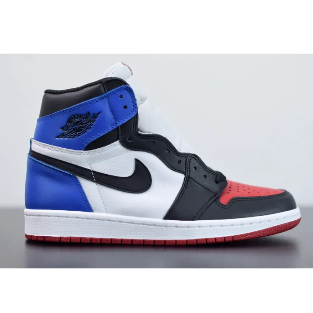 Air Jordan 1 Retro High “Top 3” Black/White-Varsity-Royal-Varsity Red 555088-026
