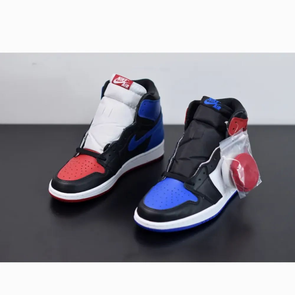 Air Jordan 1 Retro High “Top 3” Black/White-Varsity-Royal-Varsity Red 555088-026