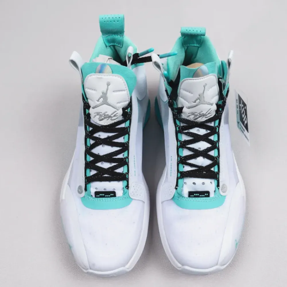 Air Jordan 34 “Guo Ailun PE” White Green  BQ3381-103