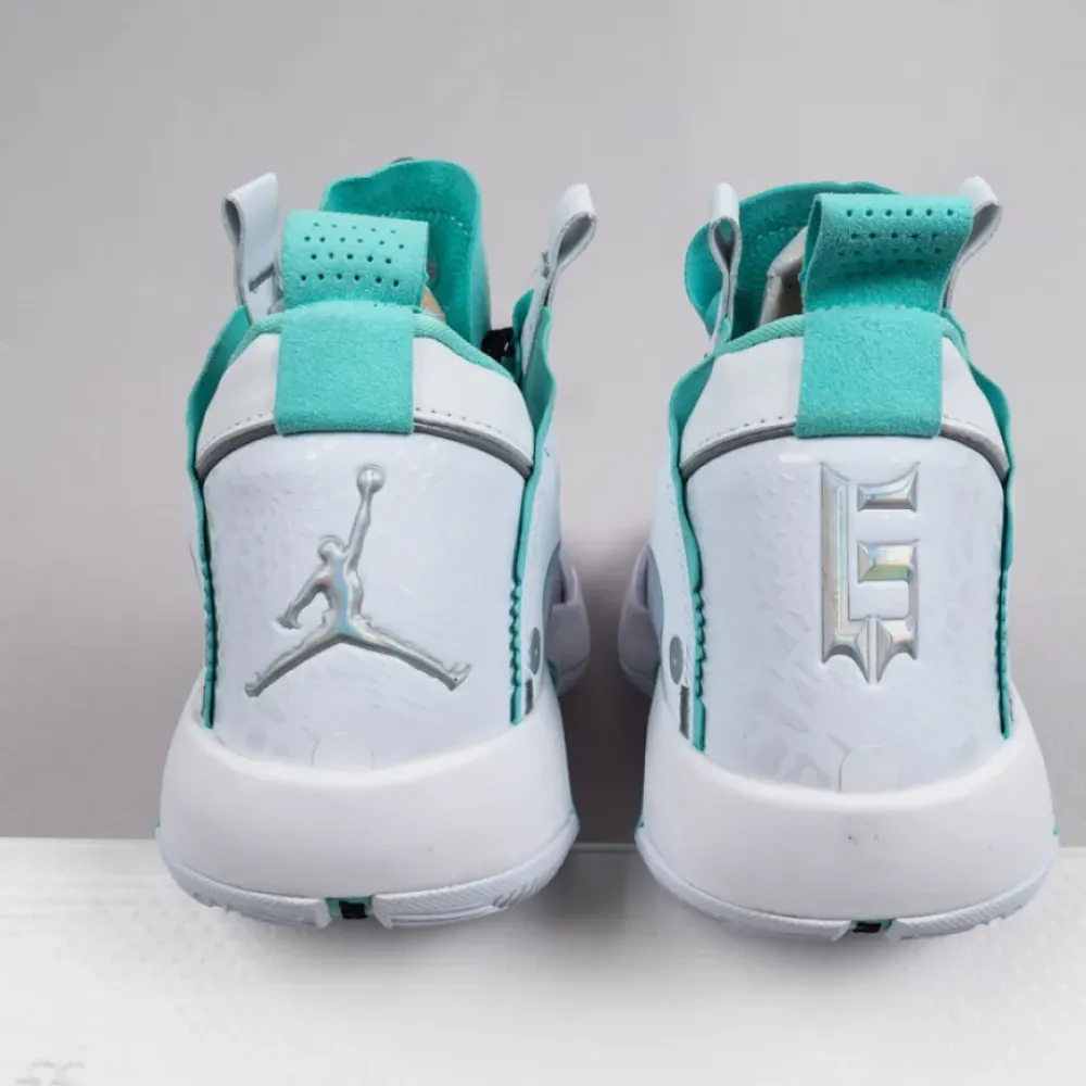 Air Jordan 34 “Guo Ailun PE” White Green  BQ3381-103