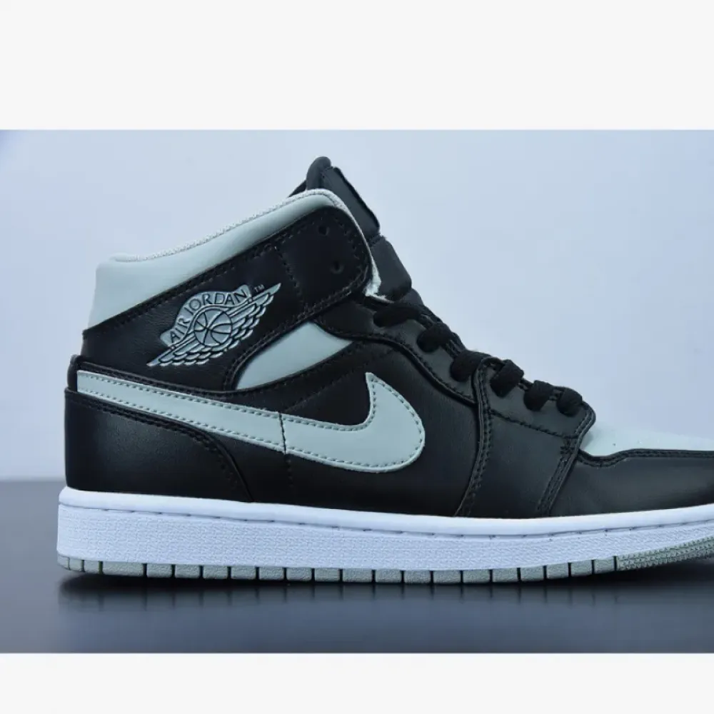 Air Jordan 1 Mid OG ’Shadow’ Black Grey  BQ6472-007