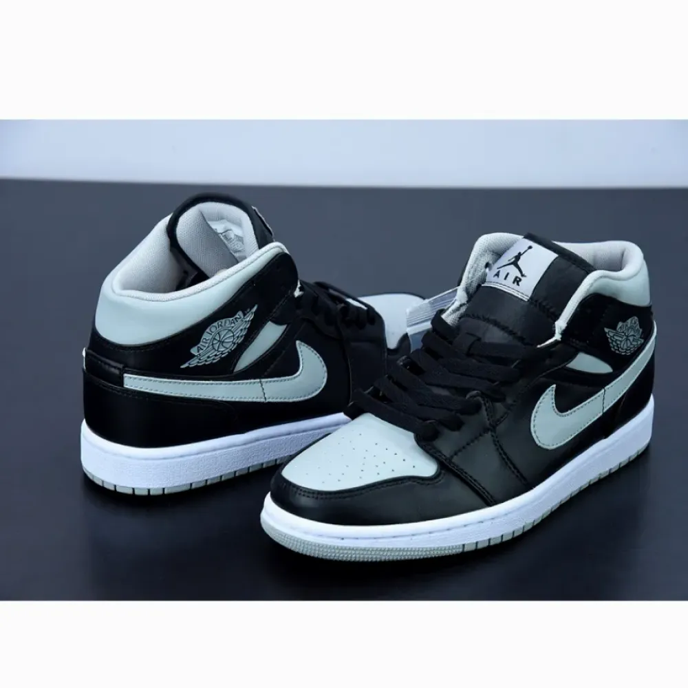 Air Jordan 1 Mid OG ’Shadow’ Black Grey  BQ6472-007