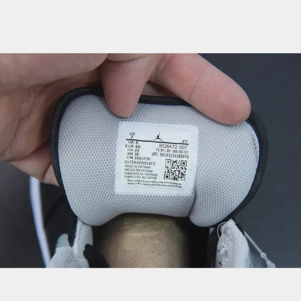 Air Jordan 1 Mid OG ’Shadow’ Black Grey  BQ6472-007