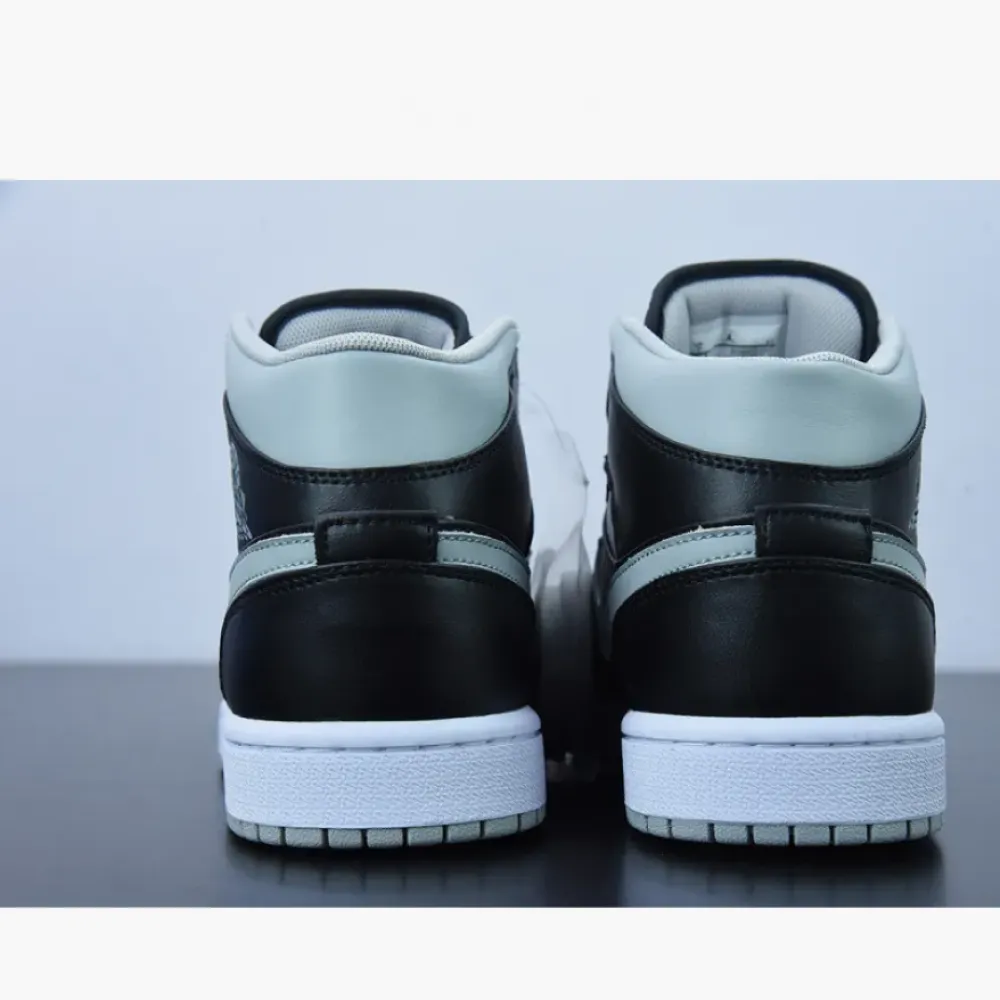 Air Jordan 1 Mid OG ’Shadow’ Black Grey  BQ6472-007