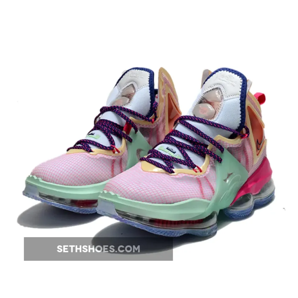 Nike LeBron 19 ‘Valentine’s Day’ Pink/Green-Purple  DH8460-900