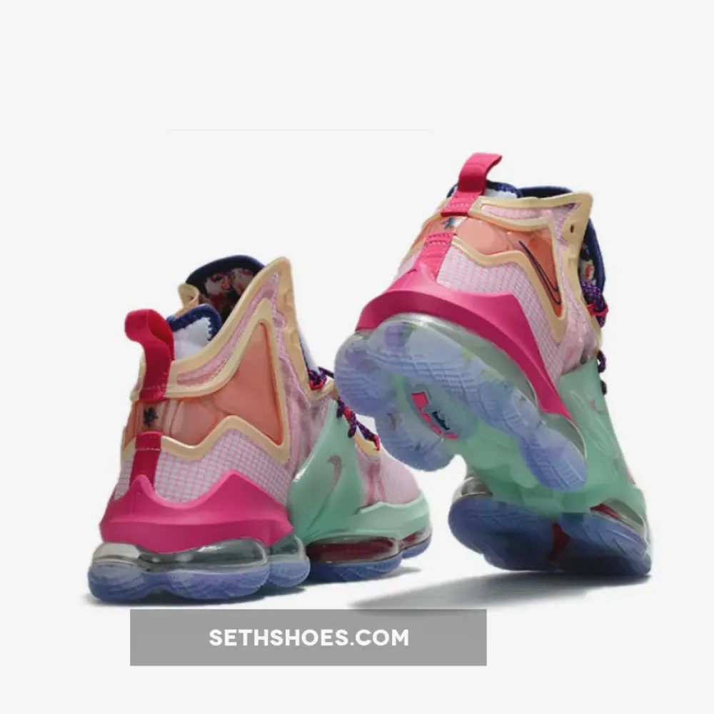 Nike LeBron 19 ‘Valentine’s Day’ Pink/Green-Purple  DH8460-900